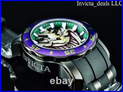 Invicta Men's 48mm DC Comics SCUBA JOKER Limited Edition Black/Purple Tone Watch