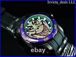 Invicta Men's 48mm DC Comics SCUBA JOKER Limited Edition Black/Purple Tone Watch
