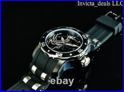 Invicta Men's 48mm Marvel BLACK PANTHER Pro Diver SCUBA Limited Ed Black Watch