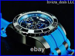 Invicta Men's 48mm Pro Diver SCUBA Chronograph BLUE Dial Blue/Black Tone Watch