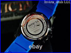 Invicta Men's 48mm Pro Diver SCUBA Chronograph BLUE Dial Blue/Black Tone Watch