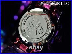 Invicta Men's 48mm Pro Diver SCUBA Chronograph PURPLE DIAL Purple Tone SS Watch