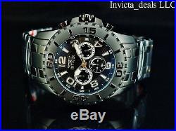 Invicta Men's 48mm Pro Diver SCUBA II COMBAT Triple Black Stainless Steel Watch