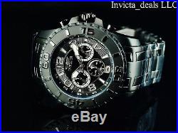 Invicta Men's 48mm Pro Diver SCUBA II COMBAT Triple Black Stainless Steel Watch