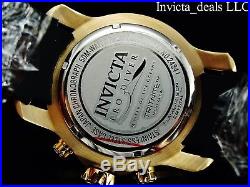 Invicta Men's 48mm Scuba Pro Diver Chronograph Abalone Dial Gold Tone SS Watch