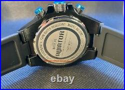Invicta Men's 50mm Aviator Radar Quartz Chronograph Black/Blue Dial Watch 30407