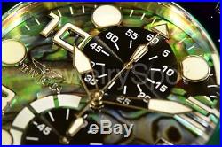Invicta Men's 50mm Bolt Chronograph Abalone Dial Iridescent Bracelet Watch NEW