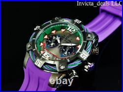 Invicta Men's 50mm DC Comics BOLT JOKER Chrono Limited Edition Purple Tone Watch