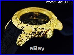 Invicta Men's 50mm Maori DRAGON Automatic 18K Gold Plated Sapphire Crystal Watch