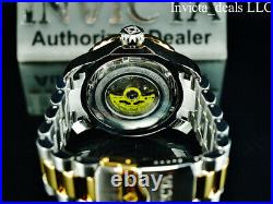 Invicta Men's 50mm Pro Diver SCUBA PROPELLER Automatic Black Dial Two Tone Watch