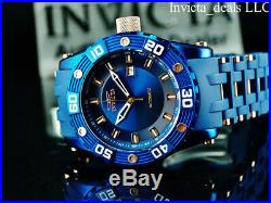 Invicta Men's 50mm Sea Spider BLUE LABEL AUTOMATIC BLUE Dial Blue Tone SS Watch