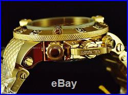 Invicta Men's 50mm Subaqua Noma III Swiss Chronograph 18KGIP SS Bracelet Watch