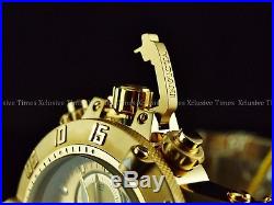 Invicta Men's 50mm Subaqua Noma III Swiss Chronograph 18KGIP SS Bracelet Watch