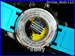 Invicta Men's 51mm SPEEDWAY TURBO SWISS Chrono Electric Blue Stainless St Watch