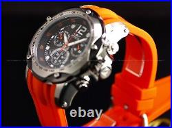 Invicta Men's 51mm SPEEDWAY TURBO SWISS Chronograph Orange Jellyfish SS Watch