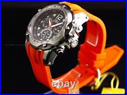 Invicta Men's 51mm SPEEDWAY TURBO SWISS Chronograph Orange Jellyfish SS Watch