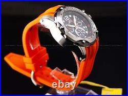 Invicta Men's 51mm SPEEDWAY TURBO SWISS Chronograph Orange Jellyfish SS Watch