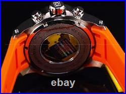 Invicta Men's 51mm SPEEDWAY TURBO SWISS Chronograph Orange Jellyfish SS Watch