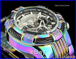 Invicta Men's 52MM Bolt Quartz Chronograph Carbon Fiber Dial IRIDESCENT Watch