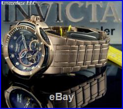 Invicta Men's 52mm Bolt Automatic Multi-Function OPEN HEART ROSE GOLD SS Watch