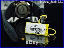 Invicta Men's 52mm Bolt Chronograph Carbon Fiber Black Dial Gold Tone SS Watch