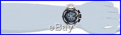 Invicta Men's 52mm Bolt Chronograph Swiss Quartz Blue Dial S. Steel Watch 21344