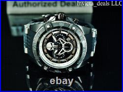 Invicta Men's 52mm Bolt Marvel PUNISHER Chronograph Limited Ed Black IP SS Watch