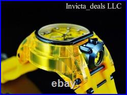 Invicta Men's 52mm Bolt ZEUS MAGNUM Chrono YELLOW DIAL Blue/Yellow Tone SS Watch