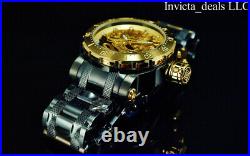 Invicta Men's 52mm Coalition Forces Dragon AUTOMATIC Black & Gold IP SS Watch