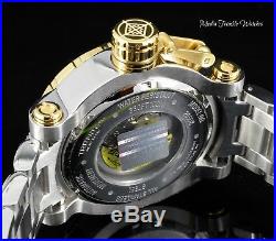 Invicta Men's 52mm Coalition Forces GOLD Dragon AUTOMATIC Silver Bracelet Watch