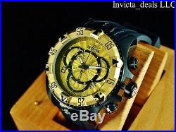 Invicta Men's 52mm Excursion Swiss Chronograph Gold Dial 18K Gold Plated Watch