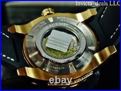 Invicta Men's 52mm GRAND DIVER Automatic LIMITED EDITION BLACK DIAL Gold Watch