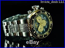 Invicta Men's 52mm Grand Pro Diver COMBAT SEAL Chronograph Black Dial SS Watch