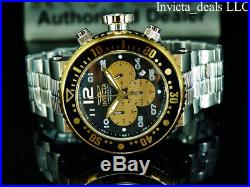 Invicta Men's 52mm Grand Pro Diver COMBAT SEAL Chronograph Black Dial SS Watch