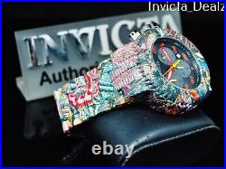Invicta Men's 52mm Grand Pro Diver Chronograph GRAFFITI HYDROPLATED SS Watch
