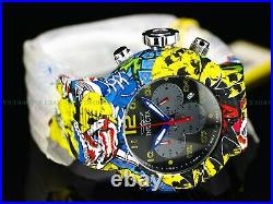 Invicta Men's 52mm Grand Pro Diver Graffiti Quartz Chronograph Bracelet Watch