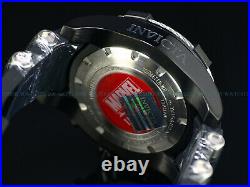 Invicta Men's 52mm Limited Ed. Marvel Bolt Punisher Chronograph Black IP Watch