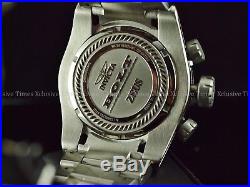 Invicta Men's 52mm Mighty Bolt Zeus 3 Cables Swiss Chronograph Bracelet SS Watch
