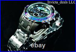 Invicta Men's 52mm PRO DIVER SCUBA Chrono COMBAT Black IRIDESCENT Abalone Watch