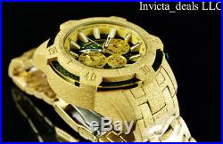 Invicta Men's 52mm Pro Diver Scuba Chronograph SANDBLASTED Gold Finish Watch