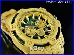 Invicta Men's 52mm Pro Diver Scuba Chronograph SANDBLASTED Gold Finish Watch