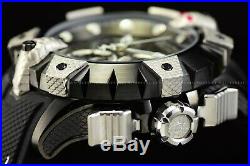 Invicta Men's 52mm Reserve VENOM Viper Swiss Chrono Super Black Strap Watch