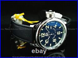 Invicta Men's 52mm Russian Diver CCCP Automatic Luminous Leather Strap SS Watch