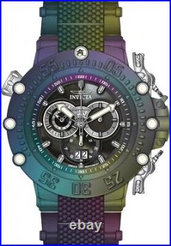 Invicta Men's 52mm Subaqua Iridescent MOP Shutter Dial Iridescent Bracelet Watch