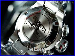Invicta Men's 52mm Subaqua Noma VI Chronograph Black Dial Silver Tone SS Watch