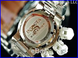 Invicta Men's 52mm Subaqua SEA DRAGON Chronograph Silver & Rose Tone SS Watch