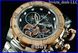 Invicta Men's 52mm Subaqua SEA DRAGON Swiss Ronda Chronograph Stainless St Watch