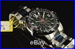 Invicta Men's 52mm Turbine Rotors Automatic Black Dial SS Two-Tone Band Watch