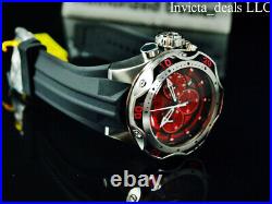 Invicta Men's 52mm Venom Gen III Chrono Bloody Mary RED DIAL Silver Tone Watch