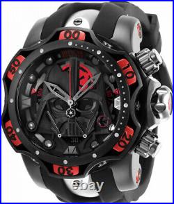 Invicta Men's 53 mm Star Wars Darth Vader Limited Ed Quartz Chronograph Watch